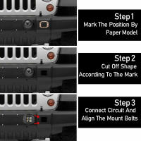 ANMINGPU Barra De Luz LED De Trabajo 2x 5" Montaje Plano Para off Road 12V 24V 40W Lámparas LED De Hoz Para Coche Camión ATV Jeep Faros - details 7
