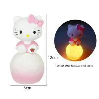 Lámpara De Noche Anime Kawaii Kuromi Cinnamoroll Pequeña Figura Iluminada Regalo Ideal Para Dormitorio Luz De Mesa - details 4