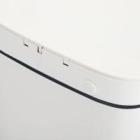 Basurero Automático Para Baño Con Sensor De Movimiento Y Pilas Recargables Fácil De Limpiar Para Sala De Estar - details 7