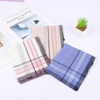 Pañuelos De Mano Multicolor a Cuadros Y Rayas 12Pcs Para Hombres Y Mujeres Para Bodas Y Fiestas De Negocios Toalla De Pecho Pañuelos De Bolsillo De Poliéster/Celulosa - details 2