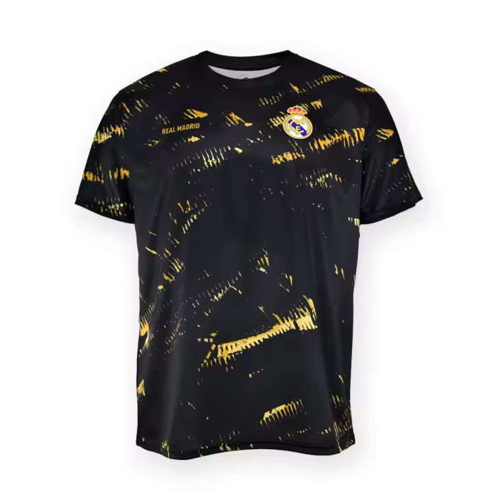 Camiseta training  Real Madrid Black Gold - Producto Oficial del Real Madrid - 1