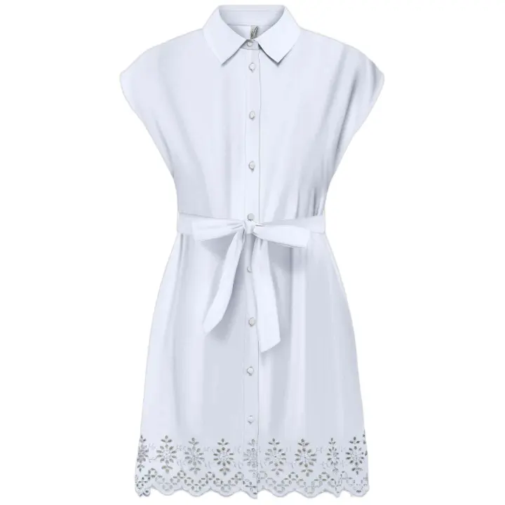 Vestido Only  para mujer en color blanco - 1