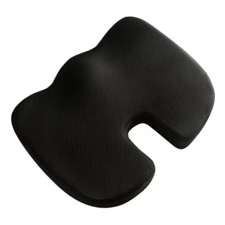 Cojín De Asiento Para Oficina De Espuma De Memoria Alivio De Dolor Lumbar Cojín Para Hogar Relleno De Poliéster/Celulosa Tipo De Cojín: Cojín De Asiento/Cojín De Espalda - 1