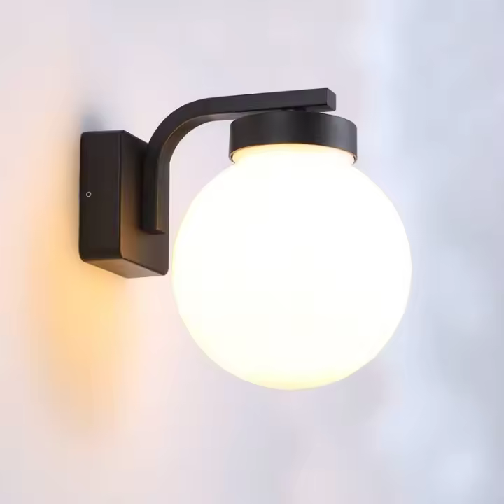 Barcelona LED Aplique farol exterior de pared "LILIAN" E27 IP44 - 1