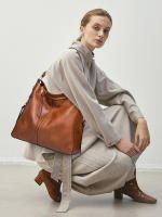 Bolso Didabear Hobo De Cuero Para Mujer Bolso De Hombro De Moda Capacidad Grande Estilo Vintage Bolsa Tote Casual - details 5