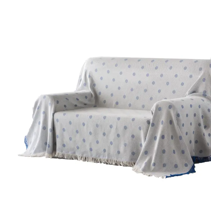 Estoralis Plaid Multiusos Tejido Jacqard LUNARES - 1