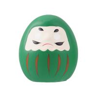 Muñeca Daruma De Cerámica Japonesa 1/6pcs Encanto De Suerte Adorno De Fortuna Ornamento De Paisaje Decoración Para El Hogar Accesorios Miniatura Regalos - details 3