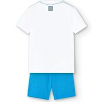 Boboli Conjunto Pack punto de niño 528241 1100 BLANCO ropa niños Summer BOBOLI ROYALE CORDONETS - details 2