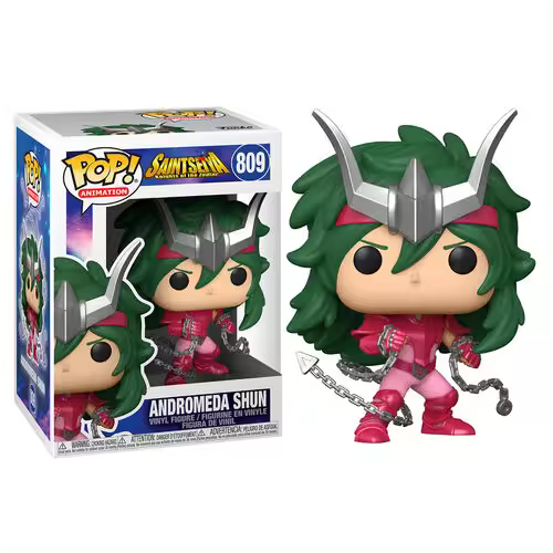 Funko Pop! Animation: Saint Seiya - Andromeda Shun - Figura de Vinilo Coleccionable - Idea de Regalo- Mercancia Oficial - Juguetes para Niños y Adultos - Anime Fans - Muñeco para Coleccionistas - MR POPYE - 1
