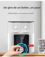 Calentador Y Esterilizador De Botellas Para Bebé 8 En 1 Con Temporizador Para Leche Materna O Fórmula Ajuste Para 2 Botellas Material P.P. Enchufe Europeo - details 3