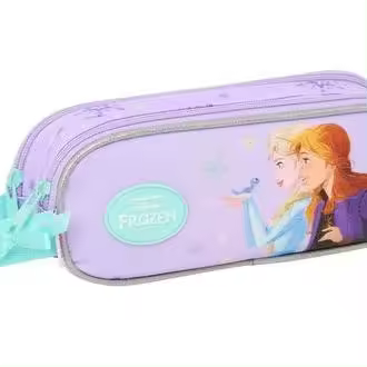 SAFTA PORTATODO DOBLE FROZEN SPIRIT 21x8x6cm - 1