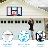 Tablero baloncesto ultrarresistente Lifetime 121x75,5 cm UV100 - details 2