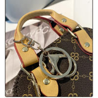 Bolso Pequeño De Cadena Diagonal Para AirPods 4 pro 2 3 Bolso De Cabezo De Móviles Con Estampado Manual Y Bolsillo Para Auriculares - details 4