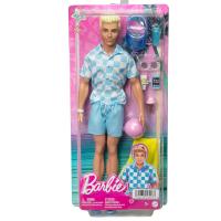 Ken día de playa rubio con chanclas gafas de sol y accesorios MATTEL (HPL74) - details 1