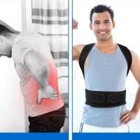 Corrector De Postura Cervical Ajustable Con Almohadillas De Hombro Y Cintura Transpirables Para Niños Y Niñas Alivio Del Dolor Lumbar - details 11