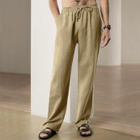 Pantalones deportivos casuales sueltos de lino transpirables de hip-hop para hombre de nueva tendencia de primavera y verano - details 37