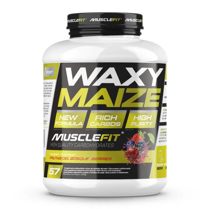 Waxy Maize 2kg - Musclefit - Almidón de Maíz - 1