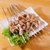 10/15Pcs Brochetas De Barbacoa De Acero Inoxidable Reutilizables Para Camping Al Aire Libre Herramientas De Picnic Y Cocina - details 5