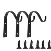 Gancho De Pared En Forma De J Para Maceta De Flor De Hierro Metal Para Exterior Jardín Carrito De Bricolaje Material De Hierro Origen China - details 6