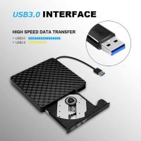 Externa CD/DVD Drive USB3.0 Lector Escritor De DVD Portátil Para PC Laptop IMacs Compatible Con Desktop Tipo De Carga Tray - details 0