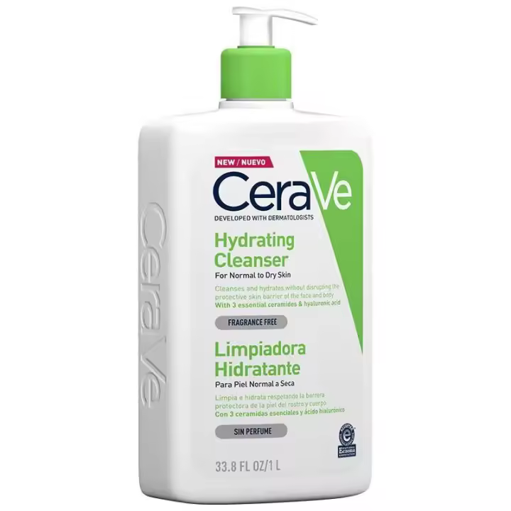 Hydrating Cleanser For Normal To Dry Skin 1000 Ml - 1