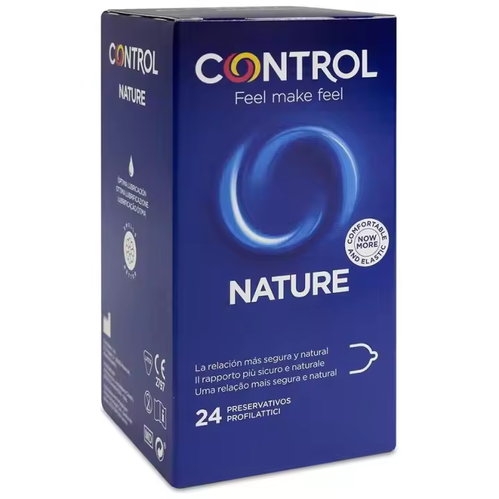 Control Non Stop Preservativos 12 Unidades + Nature 12 Unidades - 1