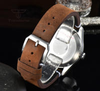 Reloj Automático Tandorio Para Hombre 39mm 20BAR Resistente Al Agua Con Luminiscencia Verde AR Cristal De Zafiro Movimiento Miyota 8215 PT5000 De Acero Inoxidable - details 20