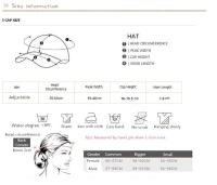 Sombrero De Verano Moda Para Mujer Ajustable Con Visera Protección Solar Para Playa Y Exterior Estilo Casual Color Sólido - details 0