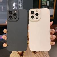 Funda De Silicona TPU Negro Para iPhone 15 14 13 12 pro 11 pro Max X Xs XR Con Protección De Lente Antichoque Y Anti-Scratch Compatible Con Apple - details 0