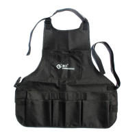 Bata De Trabajo Duradera Con Bolsillos Para Herramientas Y Cinturón Ajustable En Tela Oxford (14) Herramienta Esencial Para Jardinería Y Carpintería - details 2