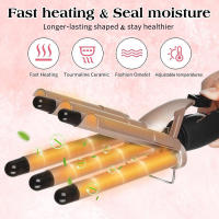 Rizador De Pelo De 5 Tubos ROFAELEC Cerámica Tourmalina Calentamiento Rápido Para Salon Y Uso Doméstico Creación De Ondas Y Rizos - details 3