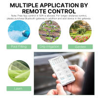 Controlador De Válvula De Riego Inteligente MOES Tuya Bluetooth 2-Enchufe Timer Programable Con App Remote Para Lavadora Y Filtro - details 8