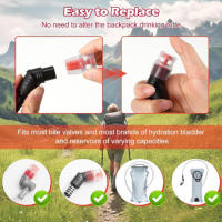 Válvula De Mordida De Reemplazo Para Botella De Agua Con Reservorio Hydraulics De Osprey Packs Nostril De Silicona Para Hydration Bag - details 5