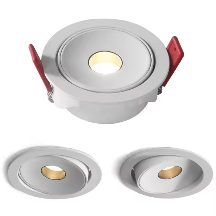 Spotlight LED Pequeño Ángulo De Haz 5W 7W 9W 3 8 15 Grados Para Iluminación De Techo Arte Hogar Museo Foco Incorporado - 1