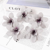 10Pcs Flores Artificiales 5CM Para Decoración De Hogar Fiesta Boda Jardín Accesorios Para Coronelas Y Manualidades - details 21