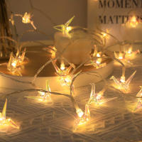 Luces De Hilo De Mil Papel Con Animal Para Decoración De Habitación Navidad Y Fiesta 6M 40LED Luces Decorativas Para Jardín Patio Hogar - details 4