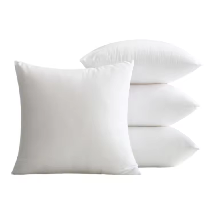Inserto De Cojín Cuadrado Blanca Para Sofá Y Cama 30x50cm 45x45cm 50x50cm Relleno De Poliéster Massajeable Estilo Americano - 1