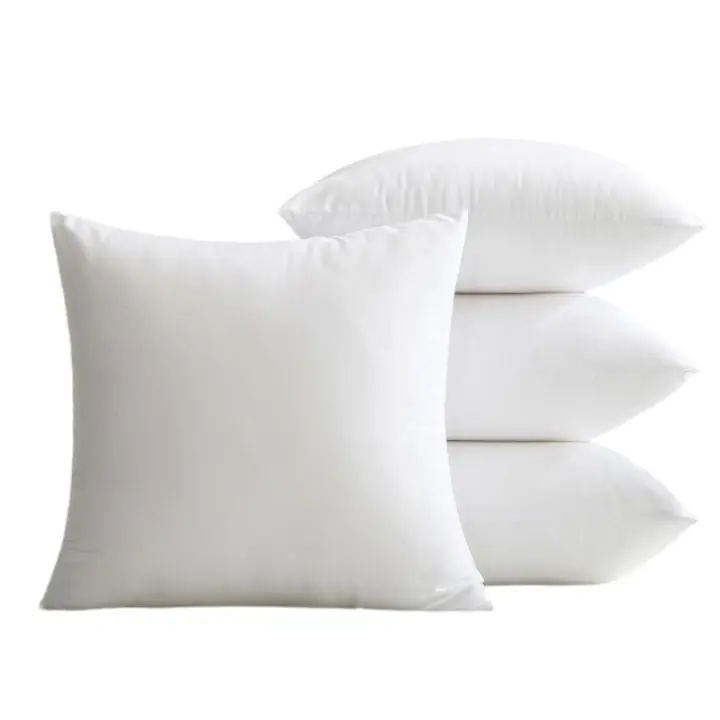 Inserto De Cojín Cuadrado Blanca Para Sofá Y Cama 30x50cm 45x45cm 50x50cm Relleno De Poliéster Massajeable Estilo Americano - 1