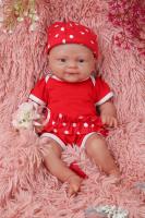 Muñeca Bebé Realista De Silicona IVITA WG1512 De 36cm Con 3 Colores De Ojos Vestido Para Niñas Edad Recomendada 14+ Años - details 13