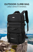 Mochila De Viaje Unisex 60L 80L Gran Capacidad Para Escalada Camping Exterior Trekking Banda De Mochila Durable De Nylon - details 0