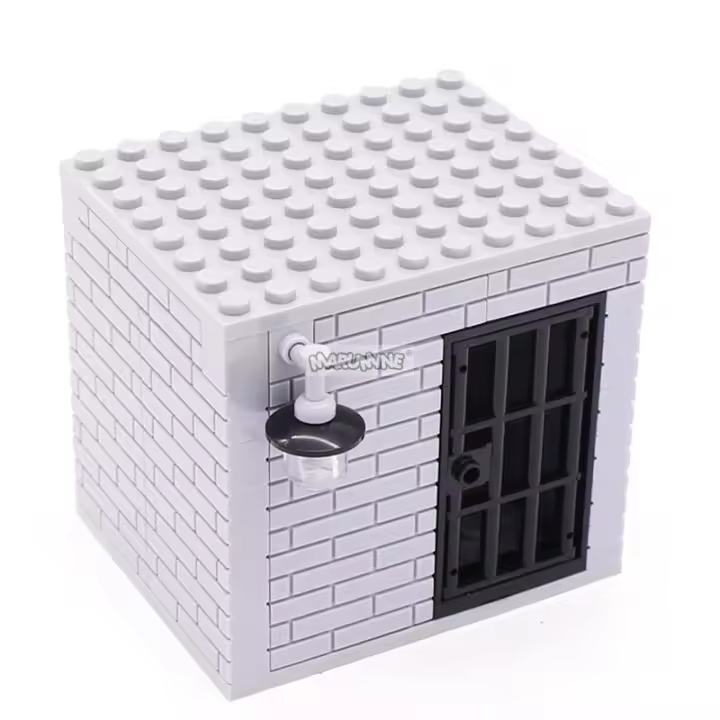 Kit De Construcción DIY Marumine Sentry Tower MOC Bloques De Ciudad Militar Prisión Policia Thief WW2 Para Jóvenes Y Adultos - 1