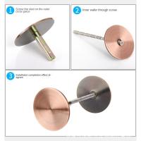 Bloqueador De Puerta De Madera Con Bloque De Seguridad Antirrobo Cubierta Decorativa Para Agujero De Cerradura Galvanizada Herramienta De Reparación Para Hogar - details 5
