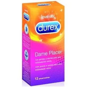 Durex® Dame Placer Preservativos 12Uds - 1