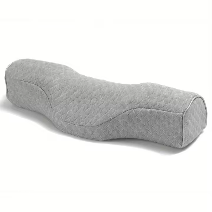 Almohada De Cuello Ortopédica Superior Soporte Cervical Suave Memoria Espuma Transpirable Lavable Ideal Para Cada Dormir - 1