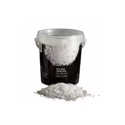 Sal de Añana escamas de flor de sal - Cubo 500 gr - 1