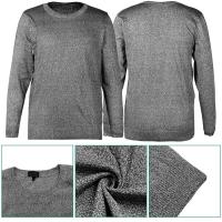 Camiseta Resistente a Cortes Ropa Anti-Corte Resistente a Cortes Equipo de protección de Nivel 5 Cuello Redondo Manga Larga Chaleco a Prueba de Cortes de 5 nr hermano esapnol - details 4
