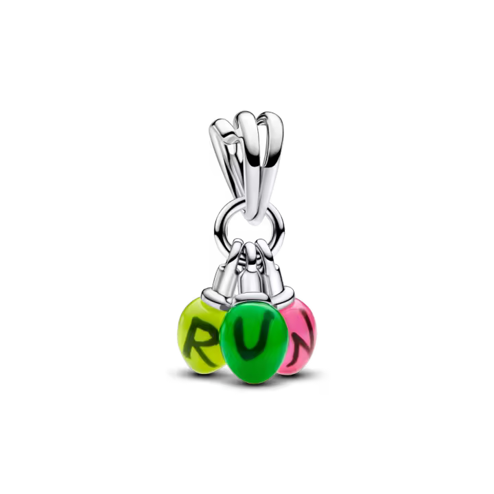 Charm Colgante Pandora Corre que brilla en la oscuridad de Stranger Things - 1