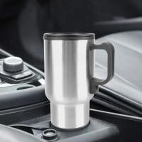 Hervidor Eléctrico De Coche 12V 450ml Taza Termo Para Café Leche Viajes Camping Con Protección De Sobrecalentamiento Y Vaciado Automático - details 3