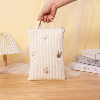 Bolso De Diaper Para Mamá Organizador De Bolsas De Bebé Estilo Mini Handbags Caddy De Almacenamiento Con Cierre De Cremallera Diseño De Oso Lindo Accesorios Para Bebés - details 7