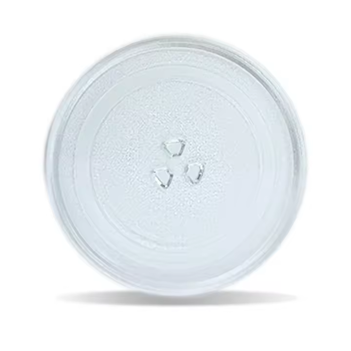 Recamania - Plato microondas Ø245 mm universal de vidrio templado resistente al calor para uso diario compatible con LG, Balay, Teka, Samsung, Bosch, Panasonic y más - 1